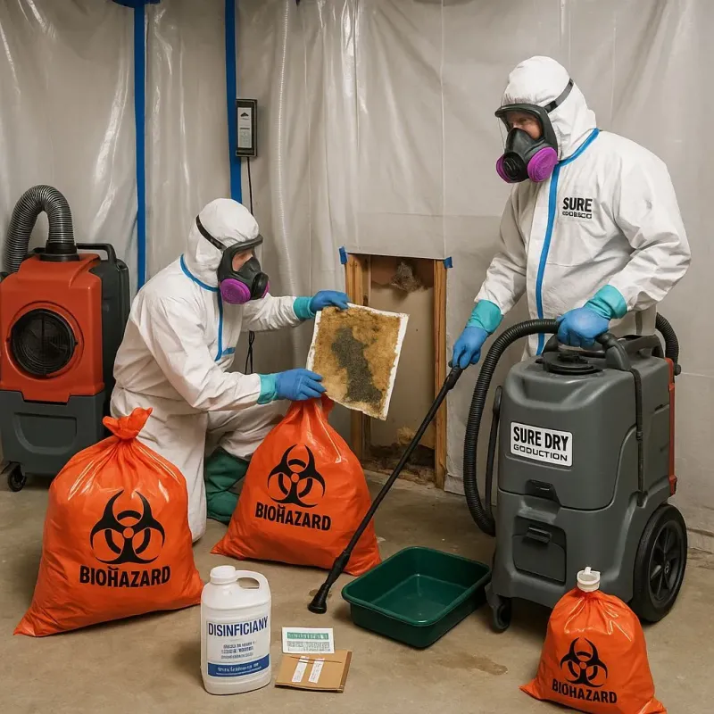 Contaminated Water Handling Protocols process in Mount Pleasant, WI
