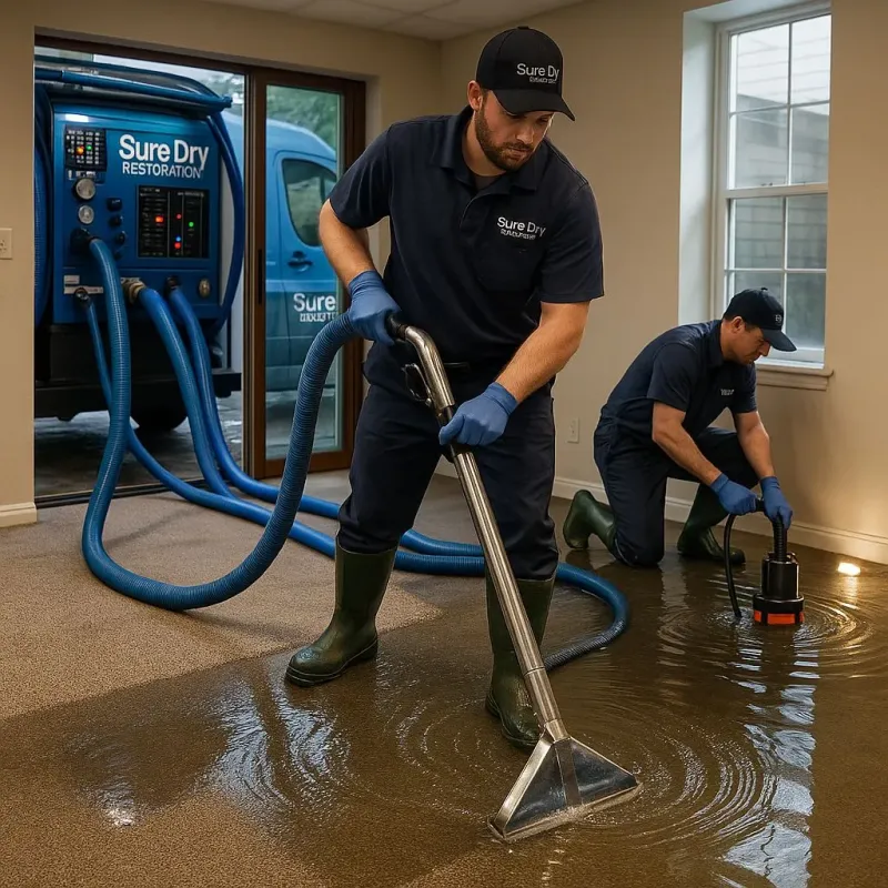 Water Extraction and Removal process in Mount Pleasant, WI